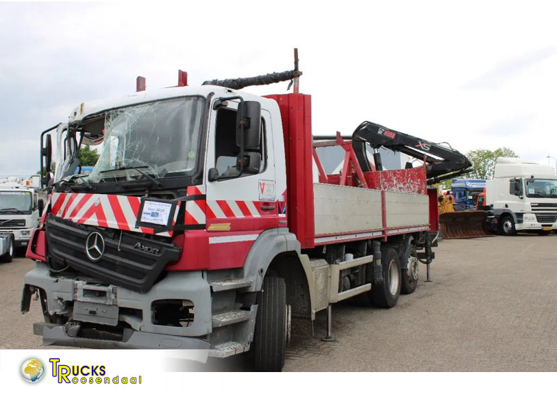 Mercedes-Benz Axor 2633 + HIAB 144 BS 2 HIDUO + 6X2+REMOTE - Camion con gru: foto 1 Mercedes-Benz Axor 2633 + HIAB 144 BS 2 HIDUO + 6X2+REMOTE - Camion con gru: foto 1