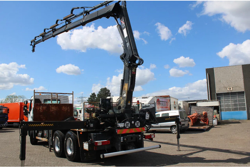 Camion con gru Renault Kerax 370 + HIAB 166-4 HIDRUO + 6X4 + MANUAL + SPRING + REMOTE + EURO 5 + 6X4: foto 6