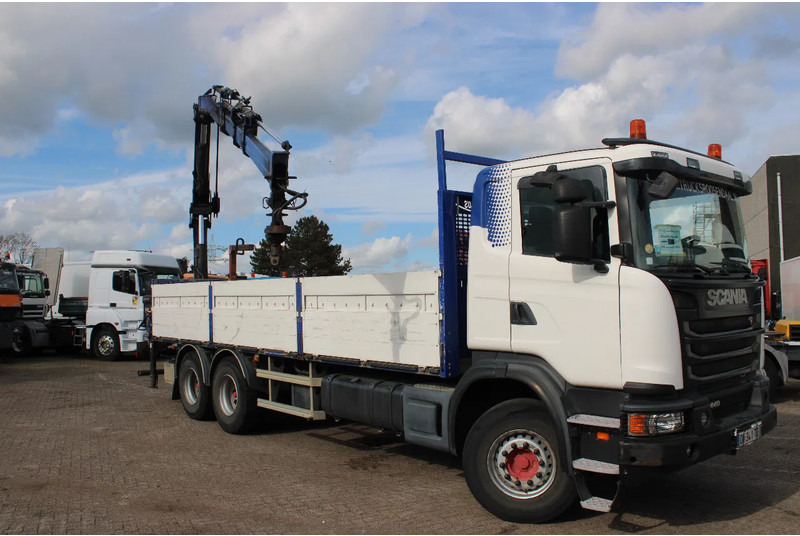 Scania G440 hiab 166-4 hipro + 6x4 + manual + remote - Camion con gru: foto 4 Scania G440 hiab 166-4 hipro + 6x4 + manual + remote - Camion con gru: foto 4