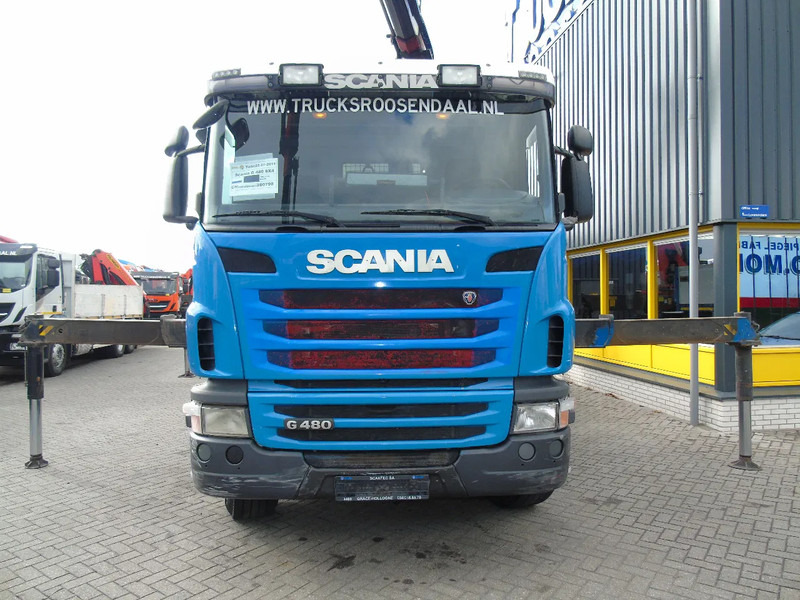 Scania G480 8x4 + palfinger crane PK74002 6x extension + JIB 4x extension - Camion con gru: foto 2 Scania G480 8x4 + palfinger crane PK74002 6x extension + JIB 4x extension - Camion con gru: foto 2