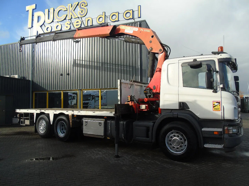 Scania P 420 + PALFINGER 32080 + STEERING + 6X2 - Camion con gru: foto 4 Scania P 420 + PALFINGER 32080 + STEERING + 6X2 - Camion con gru: foto 4