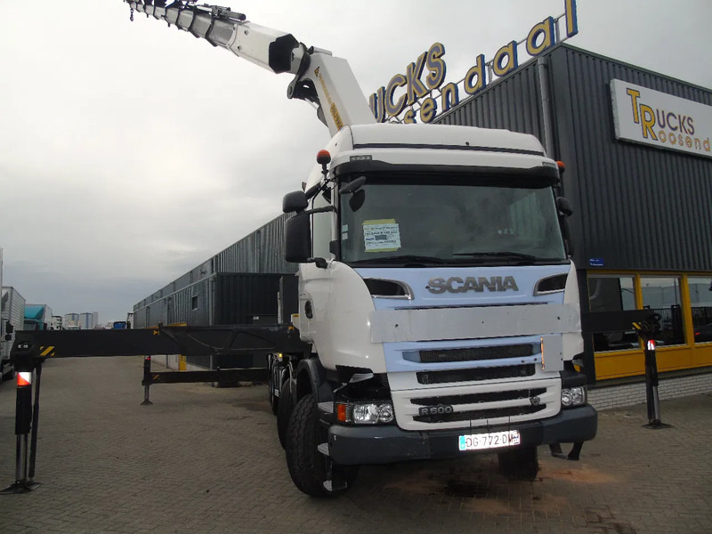 Scania R 500 + PALFINGER 88002-EH + 8x EXT + 8X4 + EURO 5 + MANUAL - Camion con gru: foto 2 Scania R 500 + PALFINGER 88002-EH + 8x EXT + 8X4 + EURO 5 + MANUAL - Camion con gru: foto 2