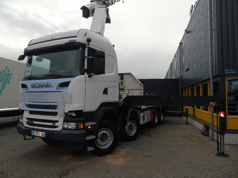 Scania R 500 + PALFINGER 88002-EH + 8x EXT + 8X4 + EURO 5 + MANUAL - Camion con gru: foto 3 Scania R 500 + PALFINGER 88002-EH + 8x EXT + 8X4 + EURO 5 + MANUAL - Camion con gru: foto 3
