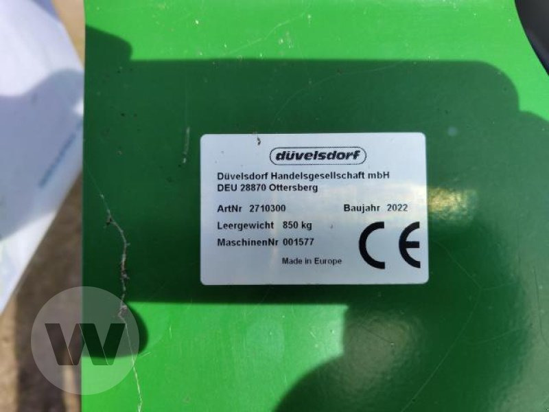 Düvelsdorf Frontpacker 3,0 m - Rullo costipatore: foto 4 Düvelsdorf Frontpacker 3,0 m - Rullo costipatore: foto 4