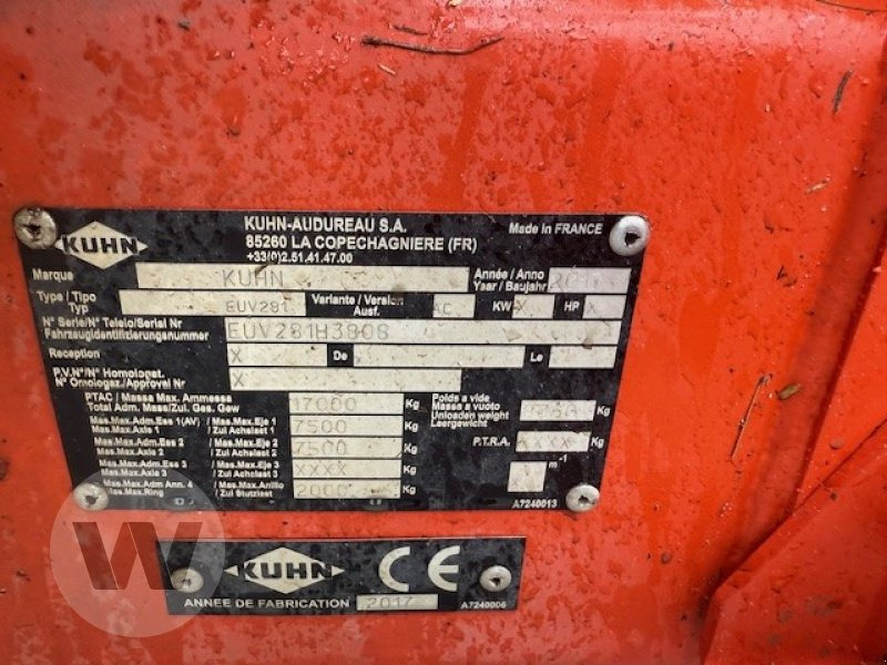 Kuhn EUROMIX I 2580 - Attrezzatura per silaggio: foto 2 Kuhn EUROMIX I 2580 - Attrezzatura per silaggio: foto 2