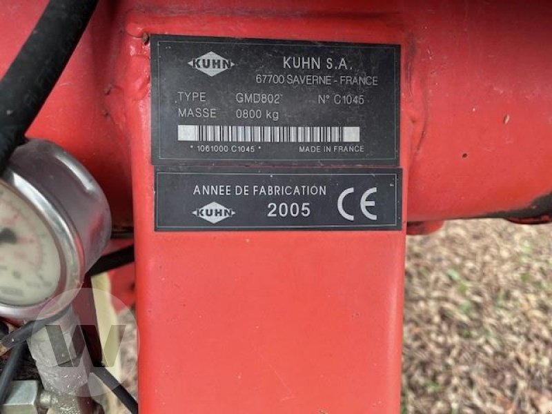 Kuhn GMD 802 Lift Control - Falciatrice: foto 5 Kuhn GMD 802 Lift Control - Falciatrice: foto 5