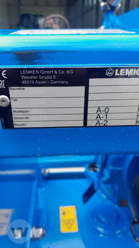 Lemken Zirkon 12/300 - Erpice rotante: foto 4 Lemken Zirkon 12/300 - Erpice rotante: foto 4