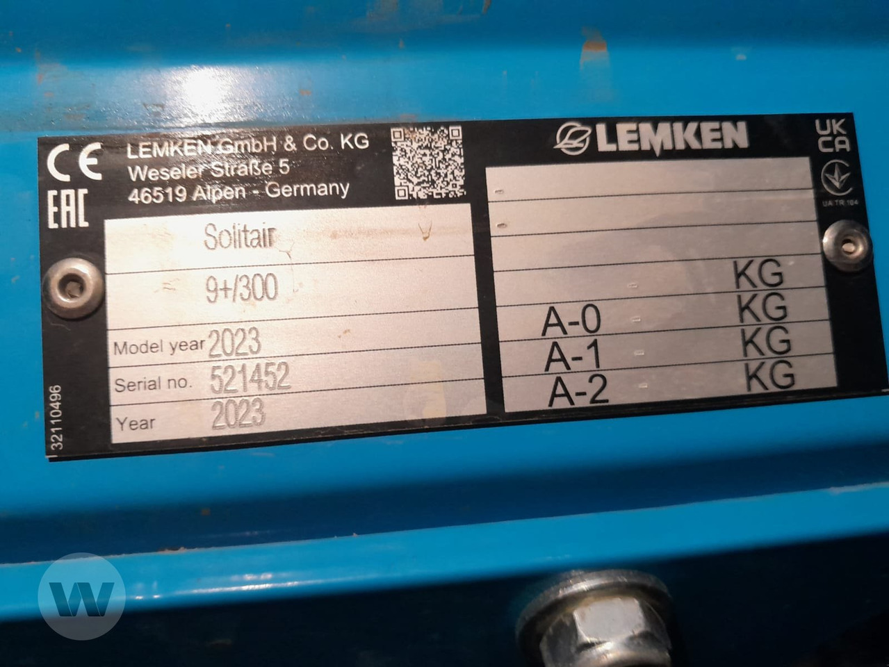 Lemken Zirkon 12/300 - Erpice rotante: foto 2 Lemken Zirkon 12/300 - Erpice rotante: foto 2