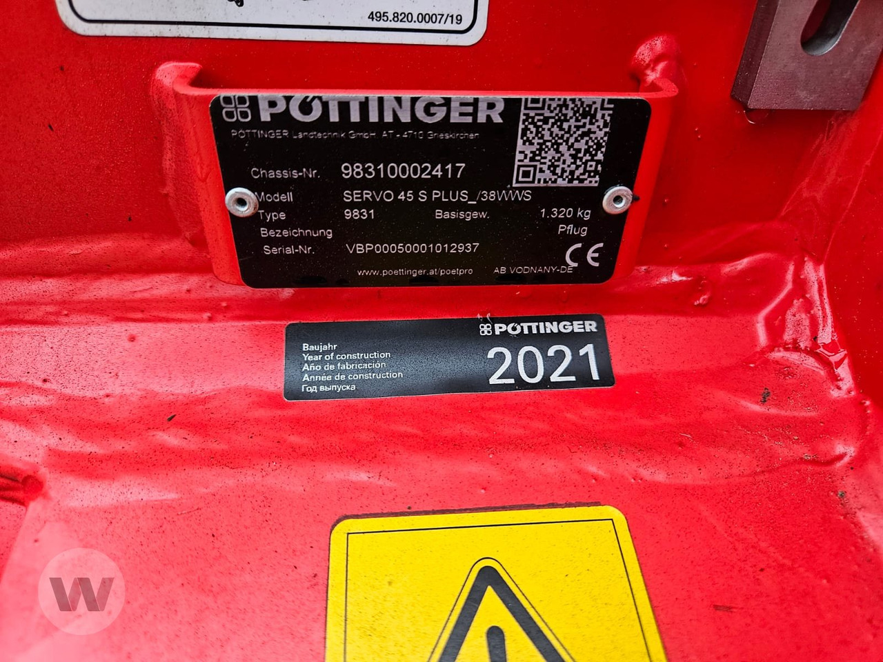 Pöttinger Servo 45 Plus - Aratro: foto 3 Pöttinger Servo 45 Plus - Aratro: foto 3