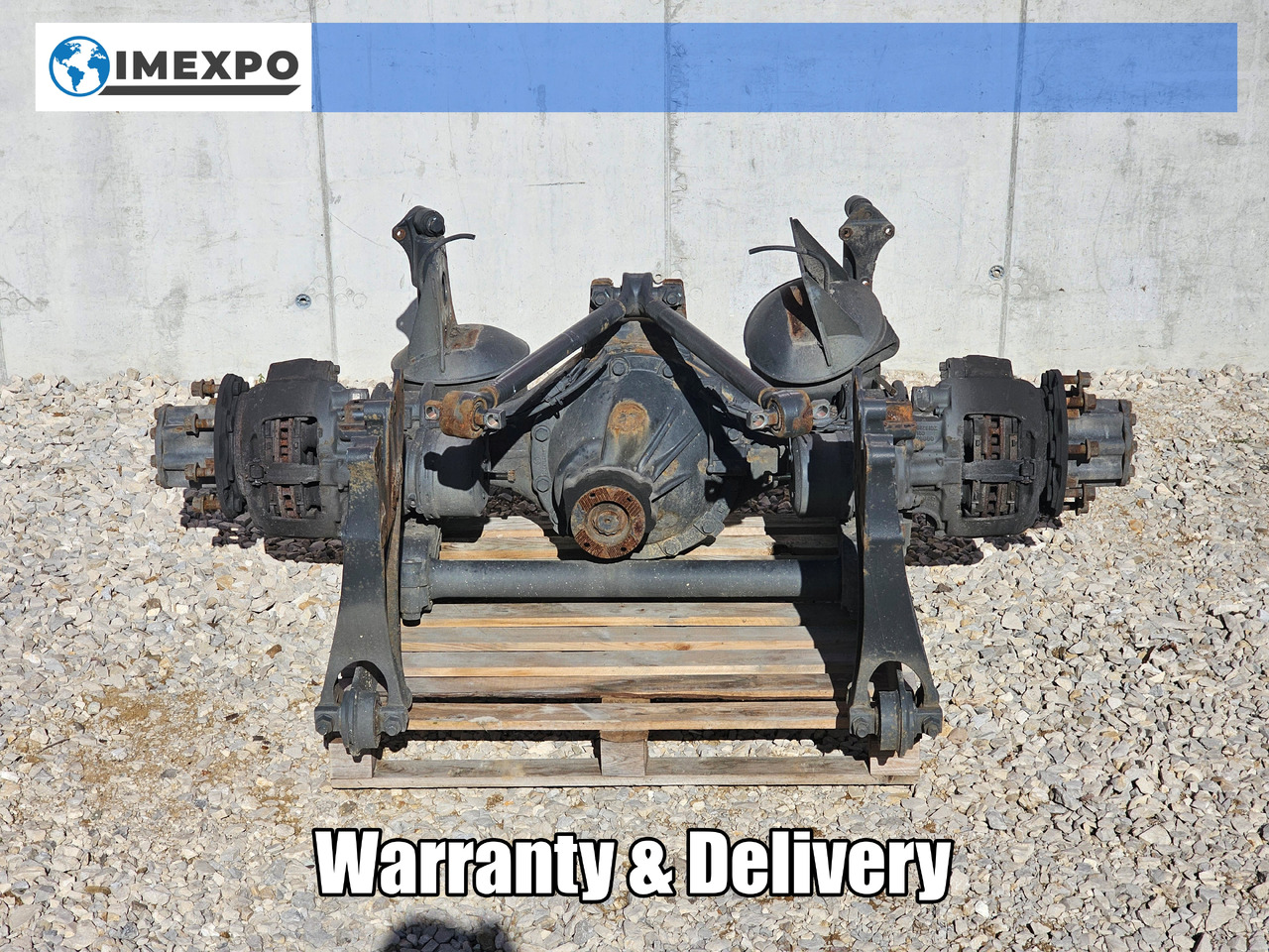 MERCEDES ATEGO MP4 12.XXX EURO 6 / R390-11,0 C19.5 / RATIO: 3,909 / REAR AXLE - Asse posteriore: foto 1 MERCEDES ATEGO MP4 12.XXX EURO 6 / R390-11,0 C19.5 / RATIO: 3,909 / REAR AXLE - Asse posteriore: foto 1