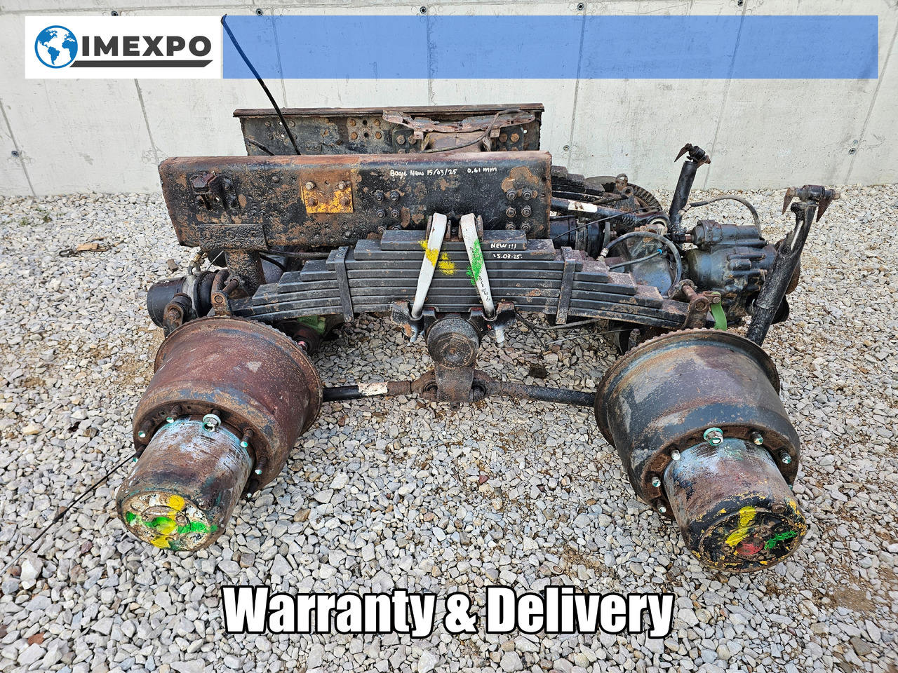SCANIA COMPLETE REAR AXLES SET / RBP835 / RATIO= 5,14 / 6x4 6x6 8x4 8x6 - Asse posteriore: foto 1 SCANIA COMPLETE REAR AXLES SET / RBP835 / RATIO= 5,14 / 6x4 6x6 8x4 8x6 - Asse posteriore: foto 1