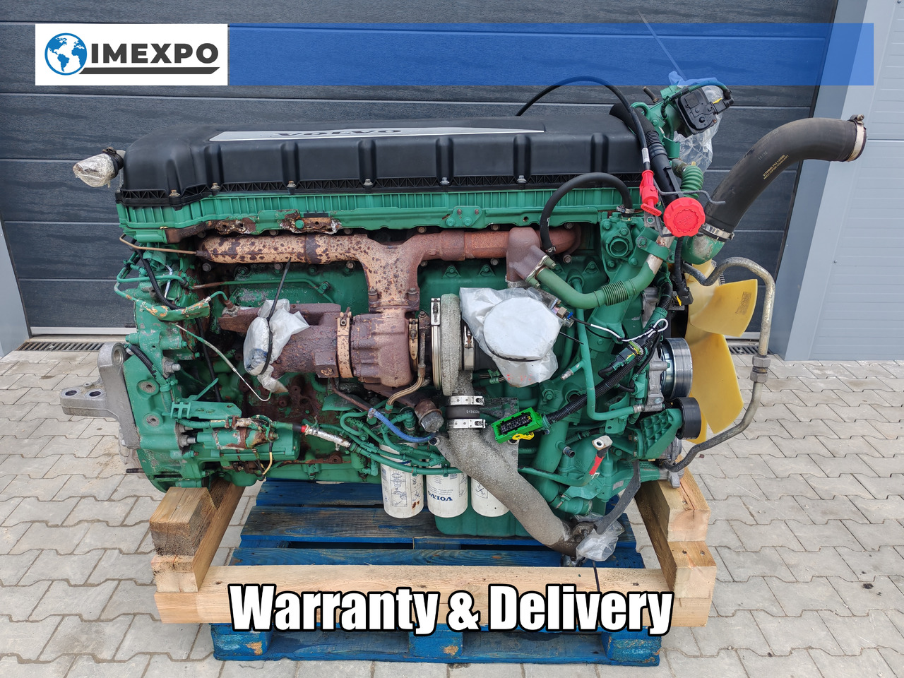 VOLVO FH4 EURO 6 / D13K460 EUVI / COMPLETE ENGINE - Motore: foto 1 VOLVO FH4 EURO 6 / D13K460 EUVI / COMPLETE ENGINE - Motore: foto 1