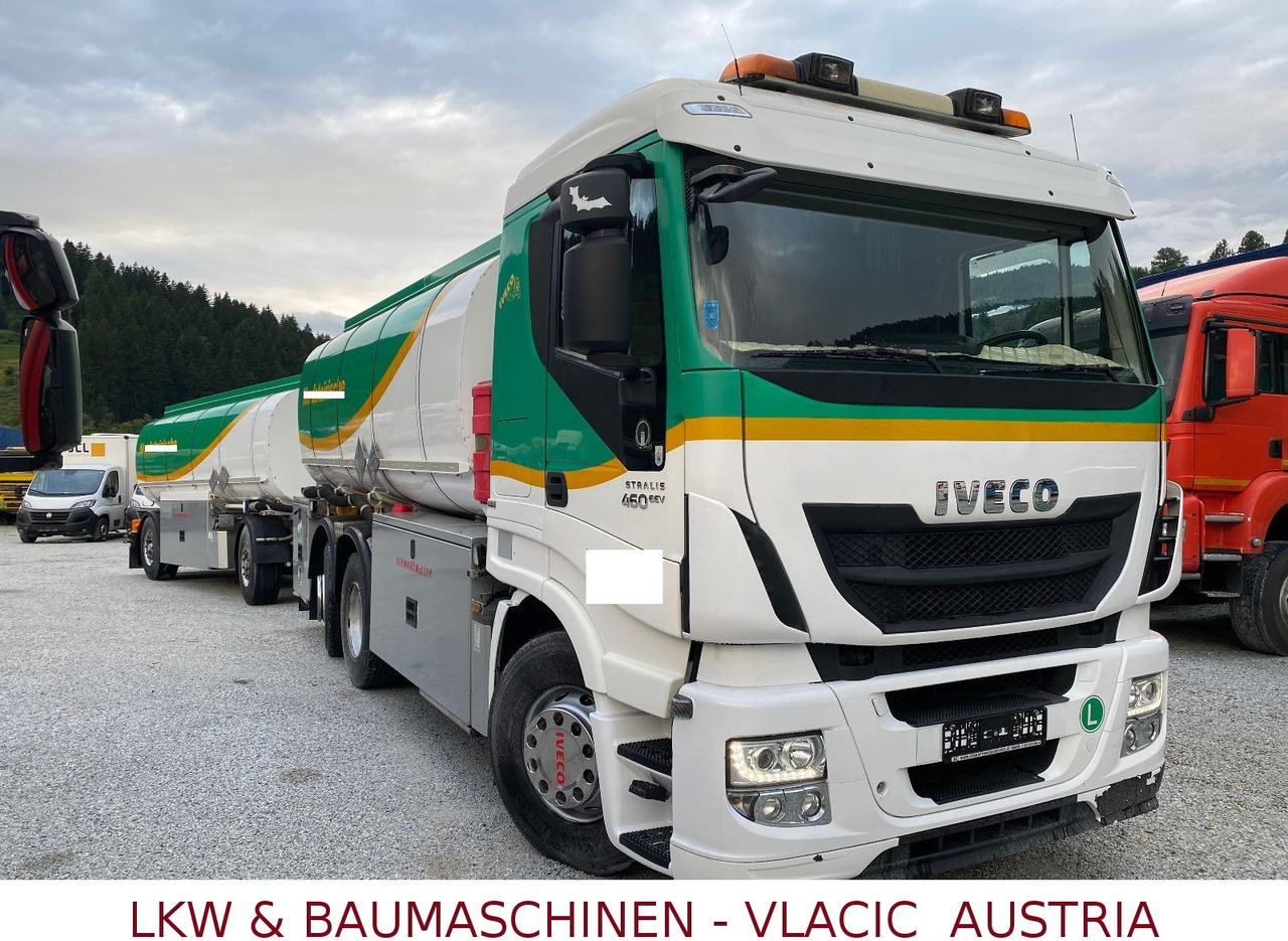 Iveco Stralis 460 Schwarzmüller Benz/Diesel Kompletzug - Camion cisterna: foto 1 Iveco Stralis 460 Schwarzmüller Benz/Diesel Kompletzug - Camion cisterna: foto 1