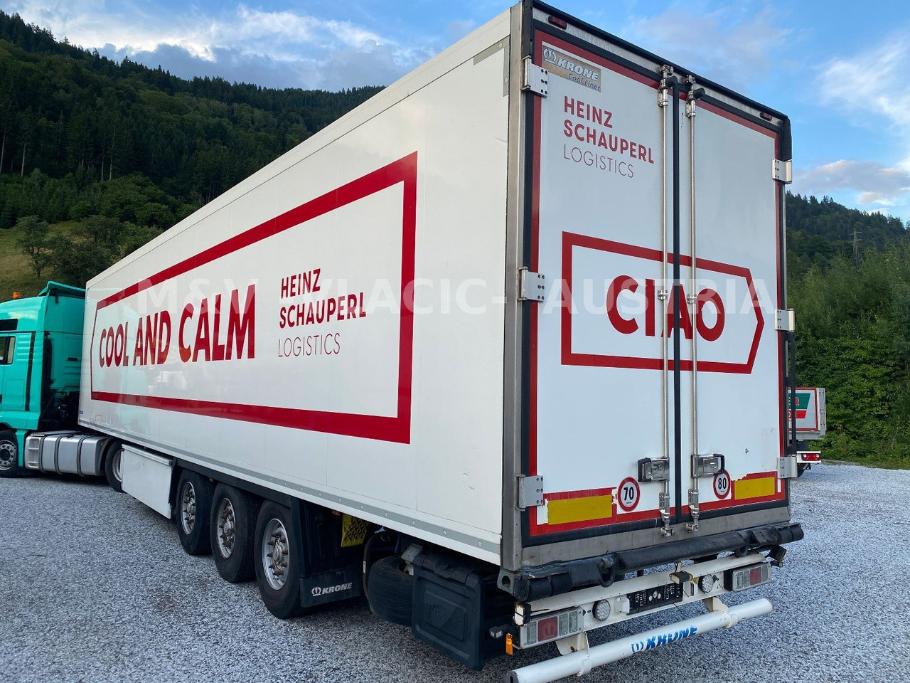 Krone Doppelstock / Carrier 1950 - Semirimorchio frigorifero: foto 4 Krone Doppelstock / Carrier 1950 - Semirimorchio frigorifero: foto 4