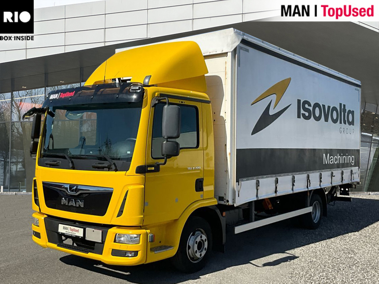MAN TGL 8.220 4X2 BL Schiebeplane LBW Navi Spoiler - Furgone centinato: foto 1 MAN TGL 8.220 4X2 BL Schiebeplane LBW Navi Spoiler - Furgone centinato: foto 1