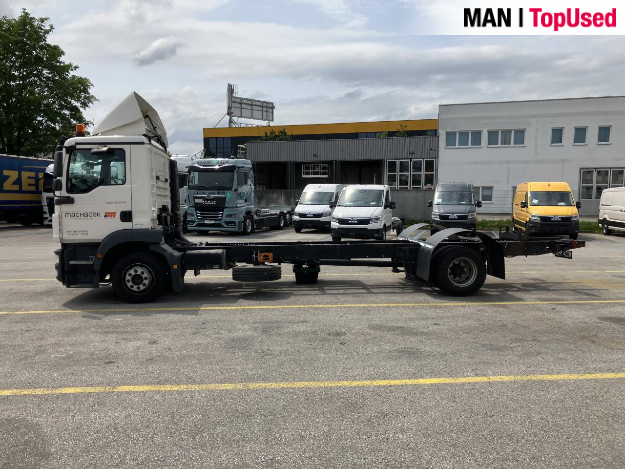 MAN TGM 12.290 4X2 LL - Autocarro telaio: foto 5 MAN TGM 12.290 4X2 LL - Autocarro telaio: foto 5