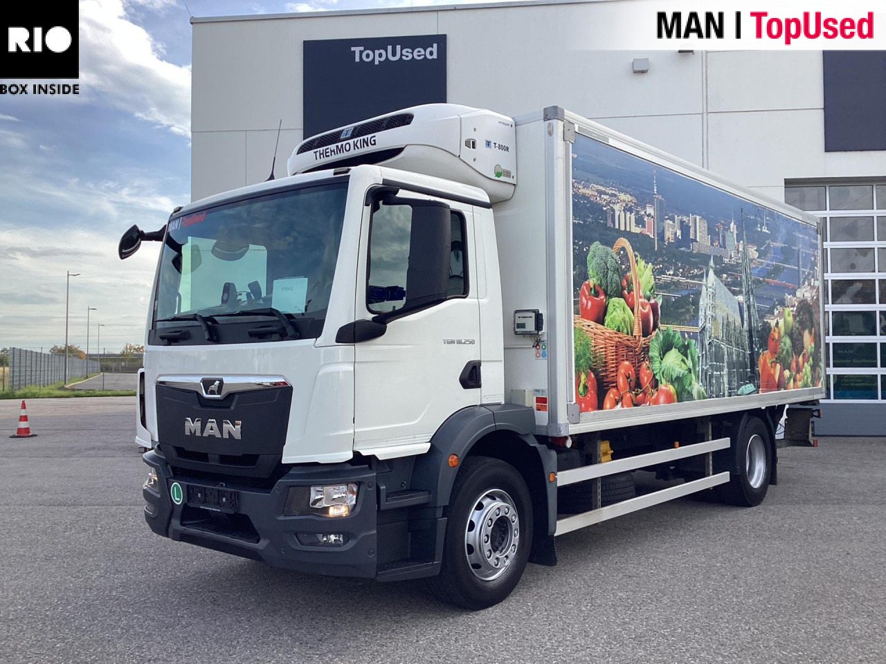 MAN TGM 18.250 4x2 BL CH - Autocarro frigorifero: foto 1 MAN TGM 18.250 4x2 BL CH - Autocarro frigorifero: foto 1