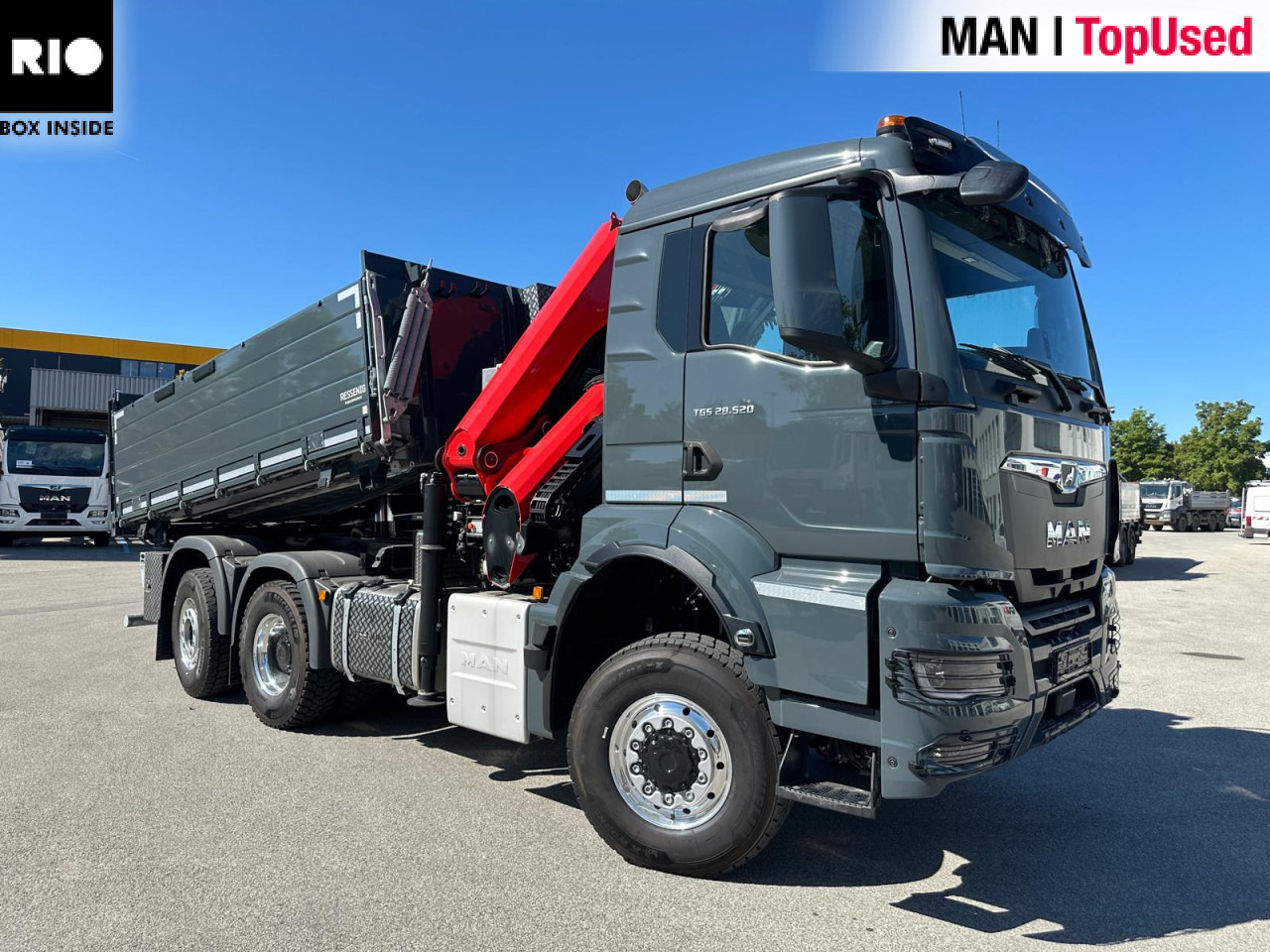 MAN TGS 28.520 6x4-4 BL CH - Autocarro ribaltabile: foto 1 MAN TGS 28.520 6x4-4 BL CH - Autocarro ribaltabile: foto 1