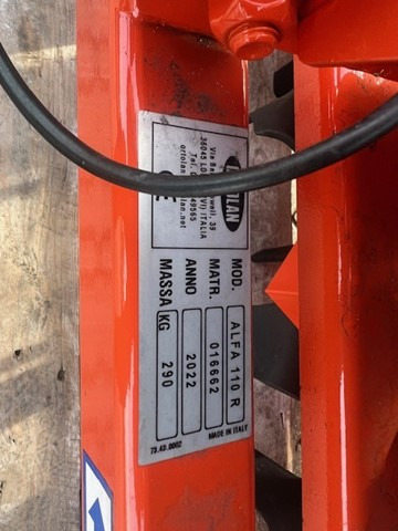 ORTOLAN ALFA 110 harrow - Macchina per la lavorazione del terreno: foto 2 ORTOLAN ALFA 110 harrow - Macchina per la lavorazione del terreno: foto 2