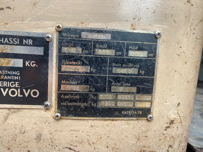 Volvo | L370 | 1953 | PERFECT CONDITION !!! | 6 CILINDER BENZINE ENGINE | - Autocarro con pianale/ Cassone fisso: foto 5 Volvo | L370 | 1953 | PERFECT CONDITION !!! | 6 CILINDER BENZINE ENGINE | - Autocarro con pianale/ Cassone fisso: foto 5