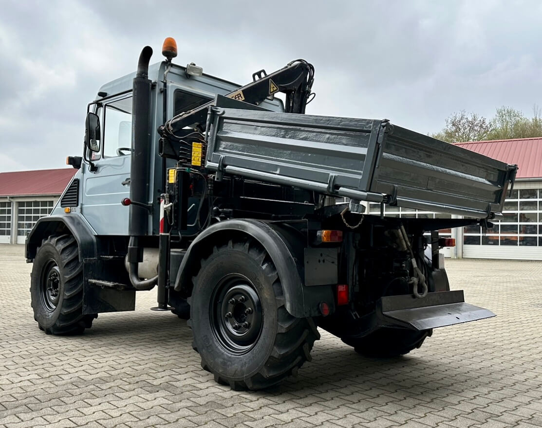Unimog 130 - U130 418 74426 mit Kran und Winde Mer - Autocarro ribaltabile: foto 5 Unimog 130 - U130 418 74426 mit Kran und Winde Mer - Autocarro ribaltabile: foto 5