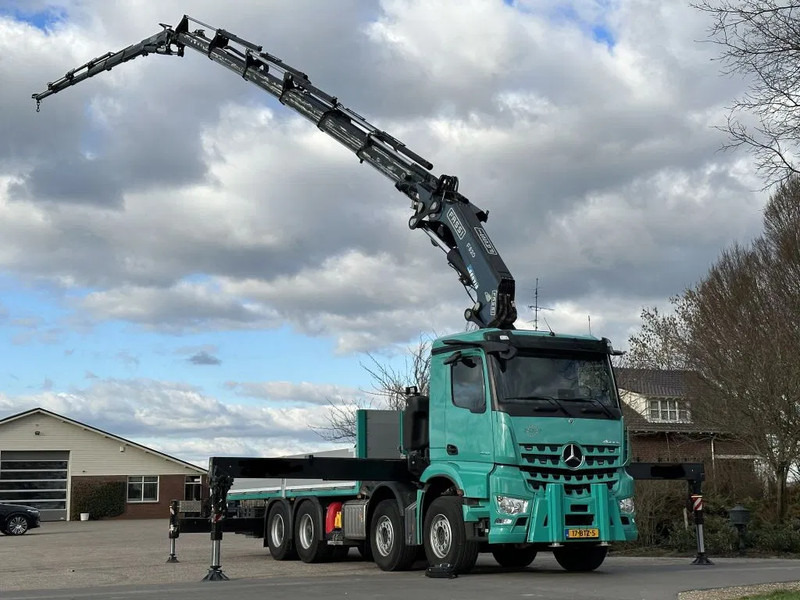 Mercedes-Benz Arocs 8x4 FASSI 82TM!!JIB/LIER/WINCH!!2022!!EURO6!!FULL OPTIONS!!SPECIAL!!lLIKE NEW - Camion con gru: foto 1 Mercedes-Benz Arocs 8x4 FASSI 82TM!!JIB/LIER/WINCH!!2022!!EURO6!!FULL OPTIONS!!SPECIAL!!lLIKE NEW - Camion con gru: foto 1