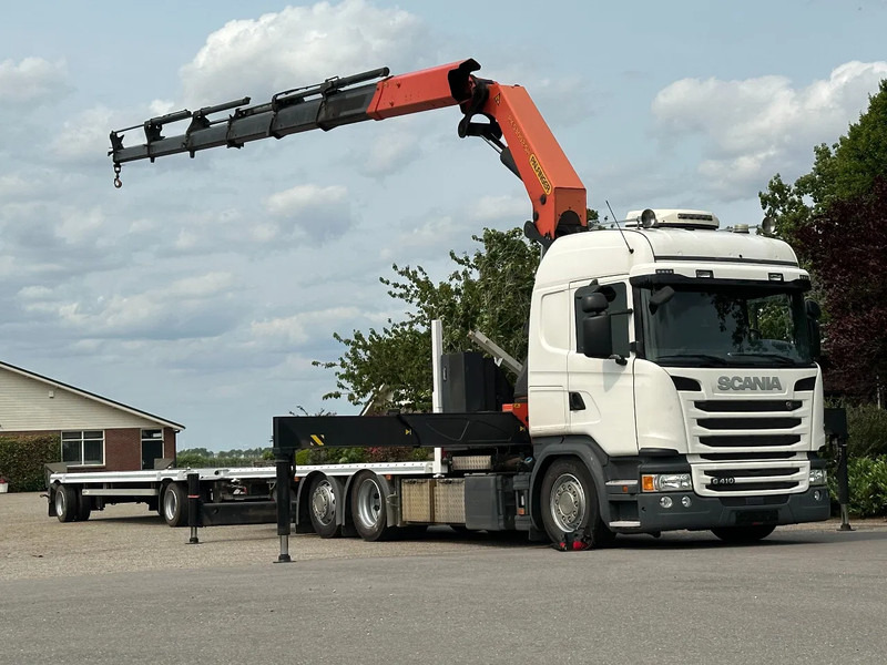 Scania G410 !KRAAN/CRANE/GRUE/ PALFINGER 53TM!! RADIO REMOTE!! EURO 6!!TOP! - Camion con gru: foto 3 Scania G410 !KRAAN/CRANE/GRUE/ PALFINGER 53TM!! RADIO REMOTE!! EURO 6!!TOP! - Camion con gru: foto 3