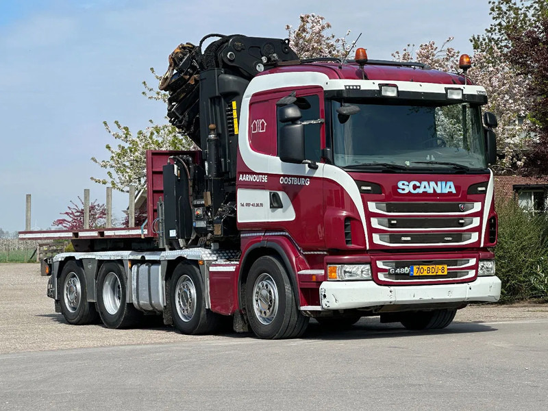 Scania G480 !!TRUCK/TRACTOR!!!CRANE/GRUE/HIAB 105TM!!TOP!EURO6!! - Camion con gru: foto 4 Scania G480 !!TRUCK/TRACTOR!!!CRANE/GRUE/HIAB 105TM!!TOP!EURO6!! - Camion con gru: foto 4