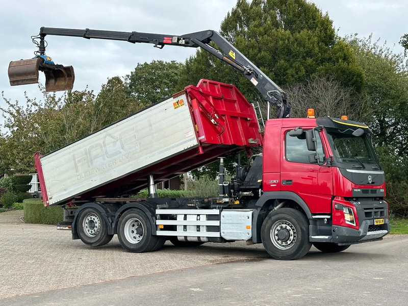 Volvo FMX 330 EURO6!!6X4!!VOORAS AANGEDREVEN!!Z-Kraan/KIPPER!! - Autocarro ribaltabile, Camion con gru: foto 3 Volvo FMX 330 EURO6!!6X4!!VOORAS AANGEDREVEN!!Z-Kraan/KIPPER!! - Autocarro ribaltabile, Camion con gru: foto 3