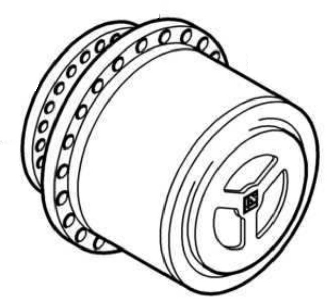 Bomag 05901806R - R916218480 - Motore di traslazione per Macchina da cantiere: foto 1 Bomag 05901806R - R916218480 - Motore di traslazione per Macchina da cantiere: foto 1