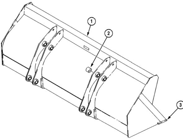 Case 141793A1 - 310570A1 - Benna per pala: foto 2 Case 141793A1 - 310570A1 - Benna per pala: foto 2