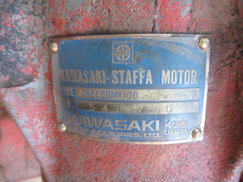 Kawasaki SX508BM-170-G - - Motore idraulico per Macchina da cantiere: foto 5 Kawasaki SX508BM-170-G - - Motore idraulico per Macchina da cantiere: foto 5