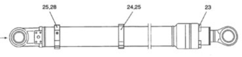 New Holland YX01V00005F7 - 87336534 - Cilindro idraulico per Macchina da cantiere: foto 2 New Holland YX01V00005F7 - 87336534 - Cilindro idraulico per Macchina da cantiere: foto 2