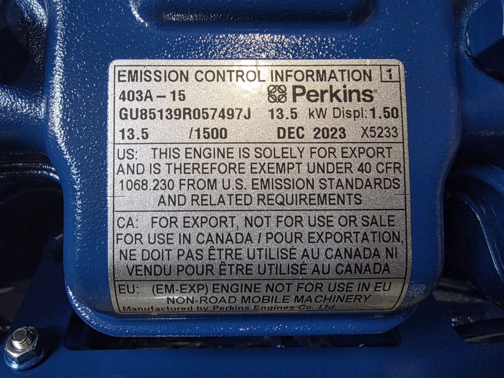 Perkins 403A-15 - C1.1 - Motore per Macchina da cantiere: foto 2 Perkins 403A-15 - C1.1 - Motore per Macchina da cantiere: foto 2