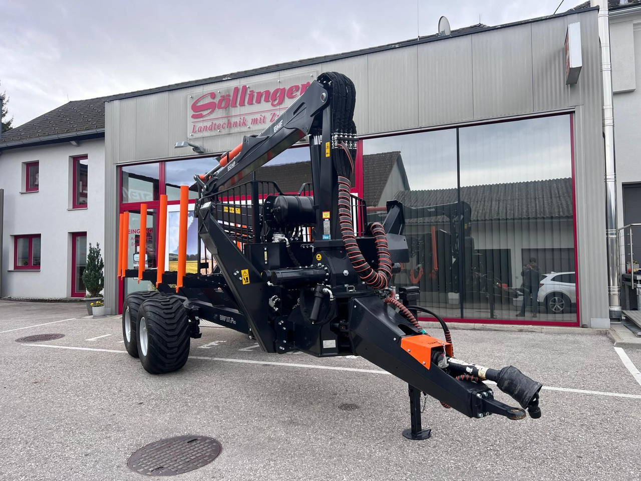 BMF BMF 10T2 mit BMF 850 HP Kran - Rimorchio forestale: foto 3 BMF BMF 10T2 mit BMF 850 HP Kran - Rimorchio forestale: foto 3