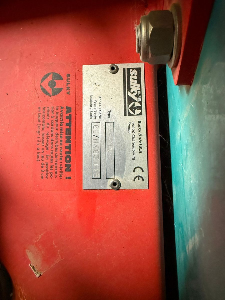 Sulky DPX Wiegestreuer - Spandiconcime: foto 3 Sulky DPX Wiegestreuer - Spandiconcime: foto 3