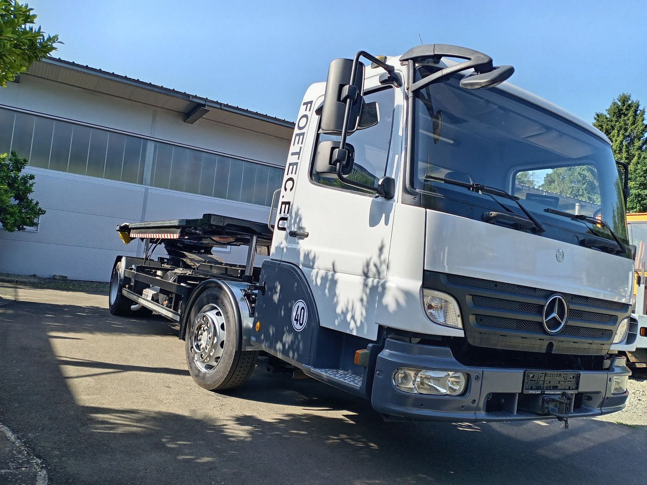 Mercedes-Benz Kamag/ Wiesel/ WBH/KB3682 - Autocarro portacontainer/ Caisse interchangeable: foto 3 Mercedes-Benz Kamag/ Wiesel/ WBH/KB3682 - Autocarro portacontainer/ Caisse interchangeable: foto 3