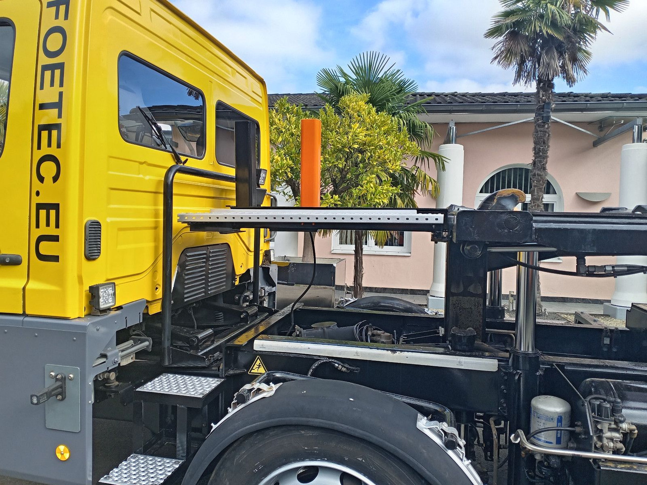 Mercedes-Benz Kamag Wiesel / WBH25 / KB3793 / mit Ganrantie - Autocarro portacontainer/ Caisse interchangeable: foto 4 Mercedes-Benz Kamag Wiesel / WBH25 / KB3793 / mit Ganrantie - Autocarro portacontainer/ Caisse interchangeable: foto 4