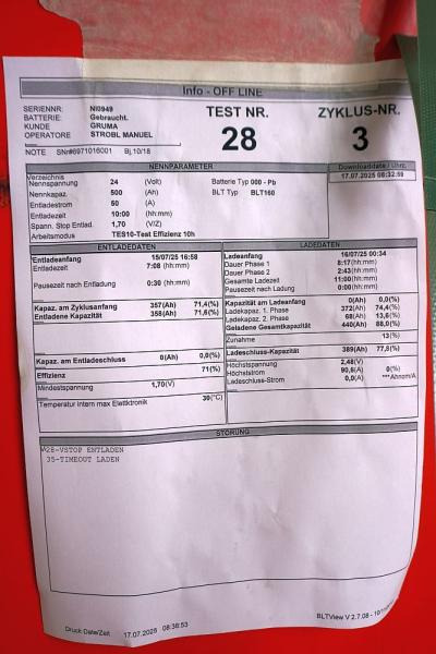 GRUMA 48 Volt 5 PzS 775 Ah - Batteria: foto 5 GRUMA 48 Volt 5 PzS 775 Ah - Batteria: foto 5