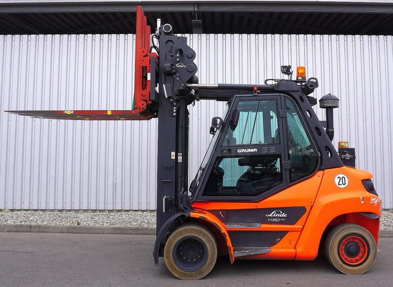 Linde H 80 D/600 EVO 396-03 - Carrello elevatore diesel: foto 4 Linde H 80 D/600 EVO 396-03 - Carrello elevatore diesel: foto 4