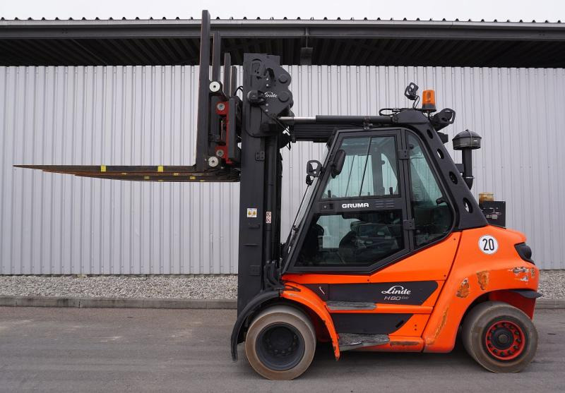 Linde H 80 D/600 EVO 396-03 - Carrello elevatore diesel: foto 4 Linde H 80 D/600 EVO 396-03 - Carrello elevatore diesel: foto 4