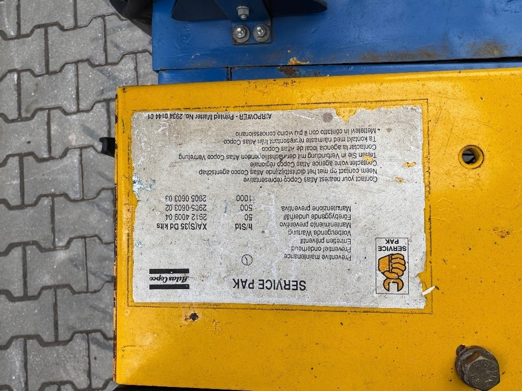 Atlas Copco XAS 35 - Compressore d'aria: foto 4 Atlas Copco XAS 35 - Compressore d'aria: foto 4