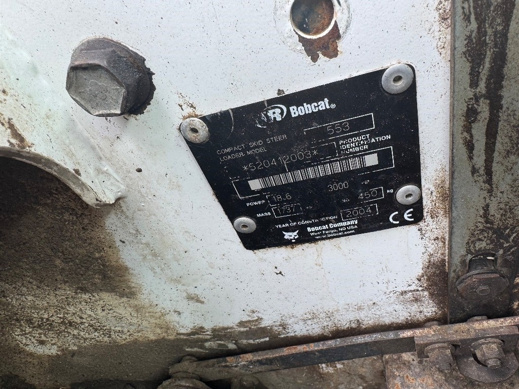 Minipala Bobcat 553: foto 6