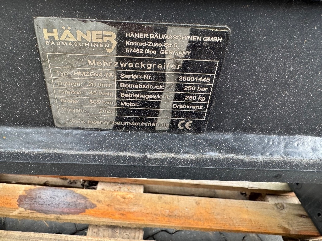 Benna a polipo per Macchina da cantiere Haner HMZG x4 .7A: foto 13