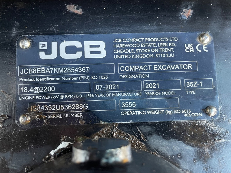 JCB 35Z-1 - Miniescavatore: foto 3 JCB 35Z-1 - Miniescavatore: foto 3