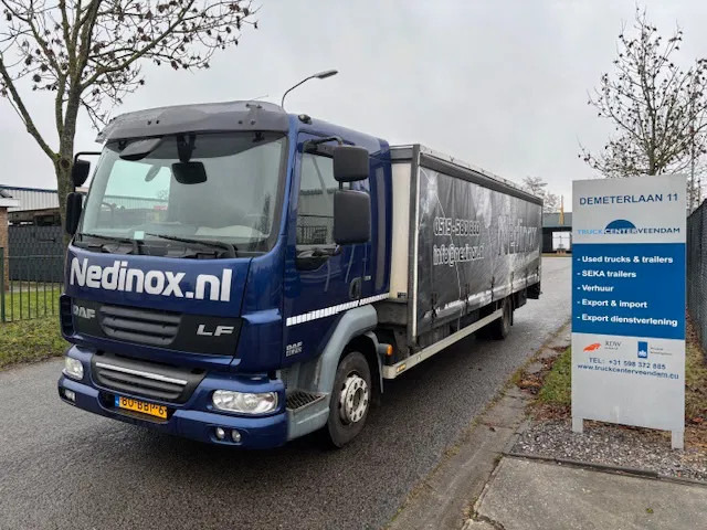 DAF LF 45 210 curtainslider open top roof steel transport MOT 04-2026 - Camion centinato: foto 1 DAF LF 45 210 curtainslider open top roof steel transport MOT 04-2026 - Camion centinato: foto 1