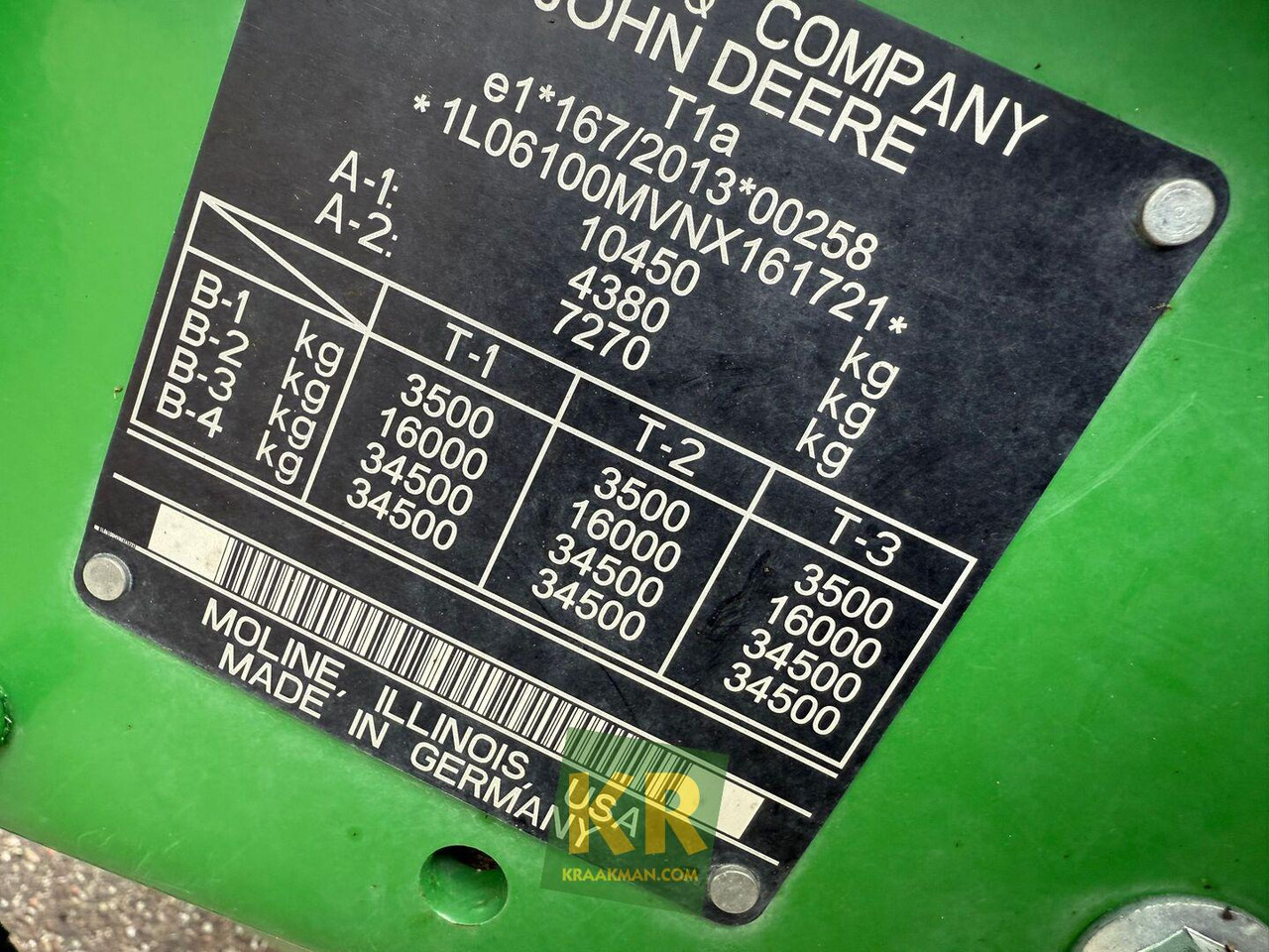 Trattore 6100M John Deere: foto 17 Trattore 6100M John Deere: foto 17