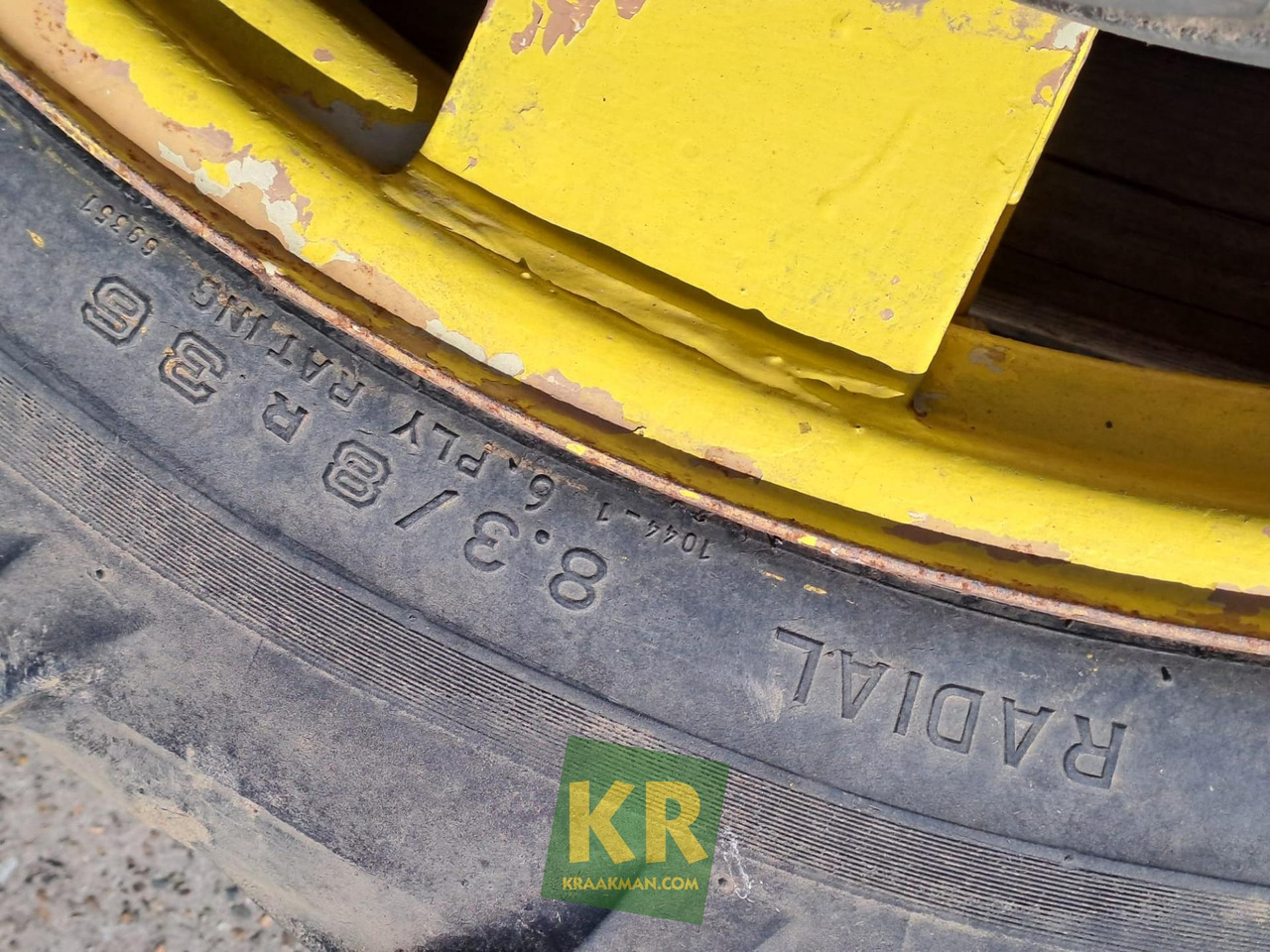8.3/8R36 (x2) John Deere - Ruota completa per Macchina agricola: foto 5 8.3/8R36 (x2) John Deere - Ruota completa per Macchina agricola: foto 5