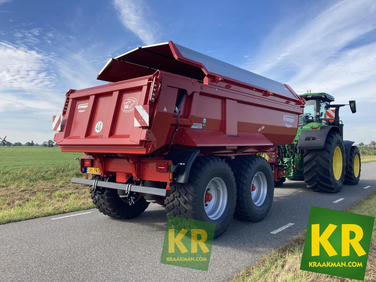Rimorchio a cassone agricolo nuovo Krampe HD550: foto 15
