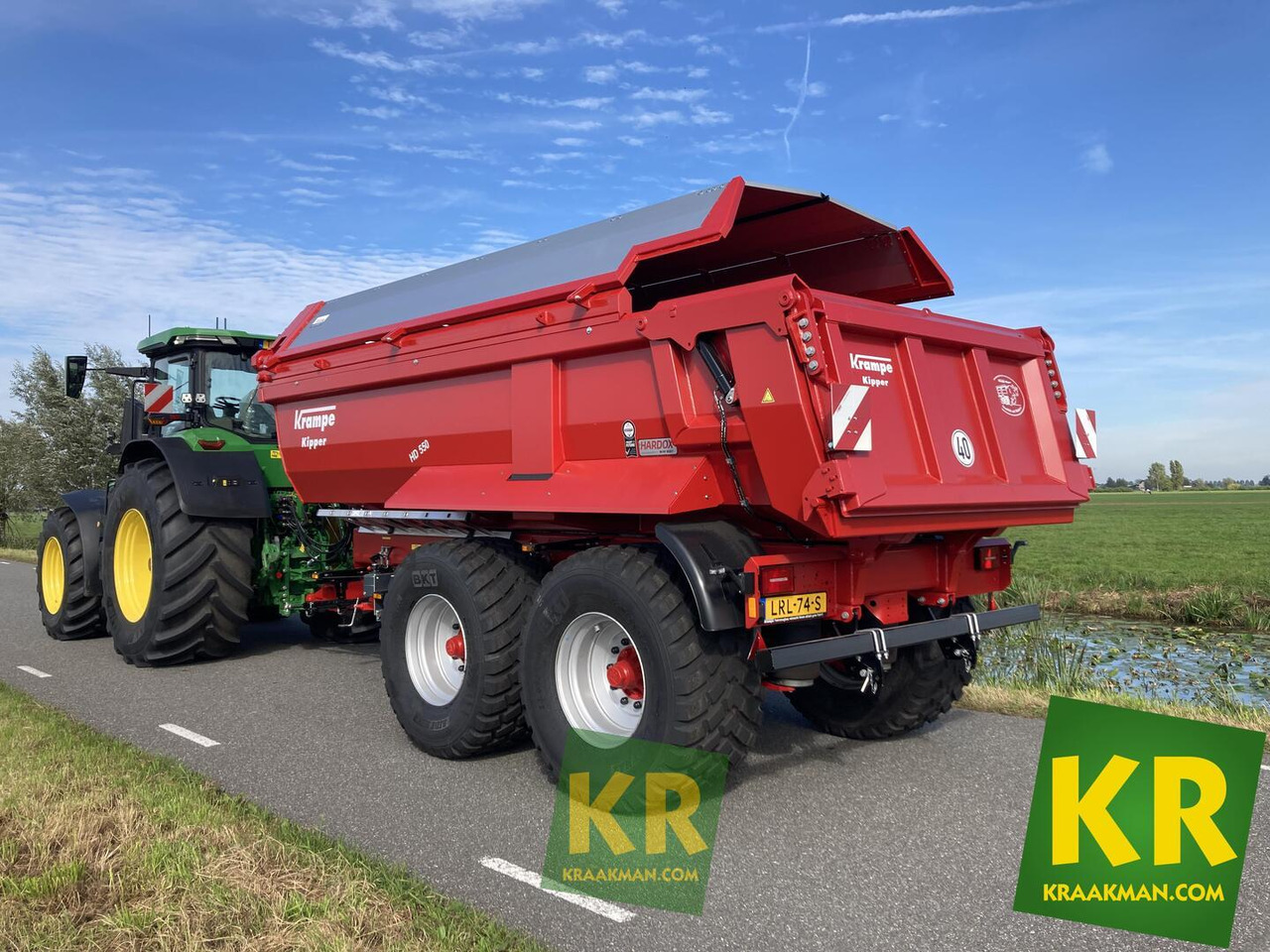 Rimorchio a cassone agricolo nuovo Krampe HD550: foto 12